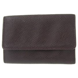 Louis Vuitton Taiga Multicles 6 Key Holder Brown