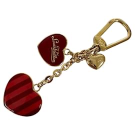 Louis Vuitton-Louis Vuitton Monogram Keyring-Red,Monogram