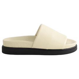 By Malene Birger Mule in pelle Beige