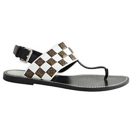 Louis Vuitton Sandali in pelle Nero