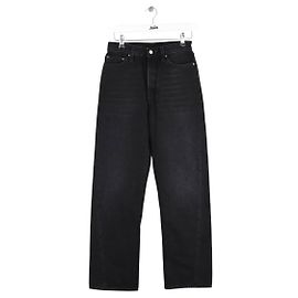 Totême Jeans rectos de algodón Negro