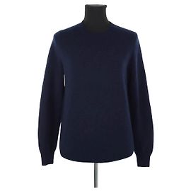 Eres Suéter de lana azul Azul