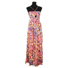 Vestido Bash multicolorido em viscose L Multicor