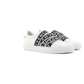 GIVENCHY - Tênis Givenchy em couro branco (T38) Branco