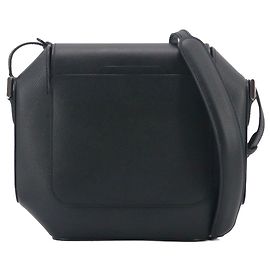 HERMÈS - Bolsa de ombro Hermès Octogone em couro epsom preto Preto