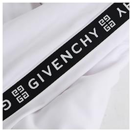 Givenchy-GIVENCHY - Givenchy logo band cotton jacket (XL)-White