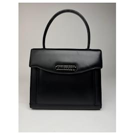 Givenchy-Vintage Givenchy Leathe bag black-Black