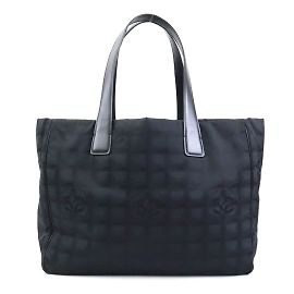 Chanel New Travel Line Handbag Black