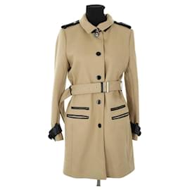 The Kooples Abrigo de Lana Camello