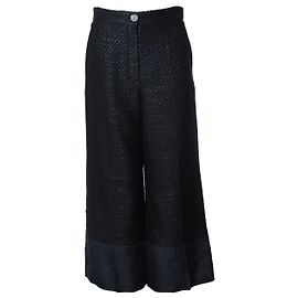 Chanel, pantalón corto negro Negro