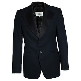 Autre Marque Maison Margiela, Blazer noir à simple boutonnage Noir