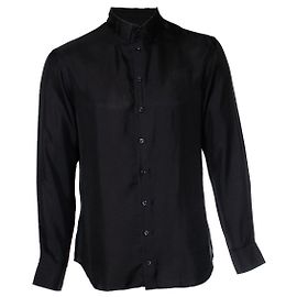Giorgio Armani, Camicia in seta nera Nero