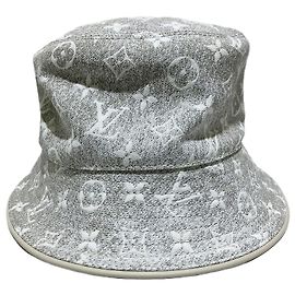 Louis Vuitton Chapeau Monogram Denim Hat Blue