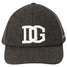 Baseballmütze mit Dolce & Gabbana Logo Grau
