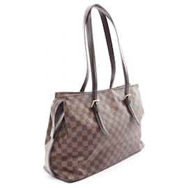Louis Vuitton-Louis Vuitton Damier Chelsea Tote Bag-Brown
