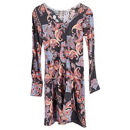 Abito Mini Stampa Paisley Multicolore in Viscosa Chloé Multicolore