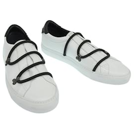 Givenchy-Givenchy Low-Cut Sneakers White Black-Black,White