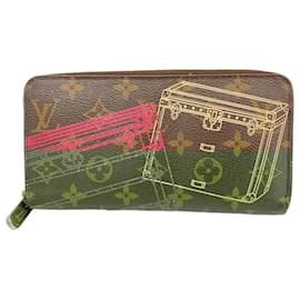 Louis Vuitton-Louis Vuitton Monogram Zippy Wallet-Brown