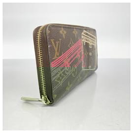Louis Vuitton-Louis Vuitton Monogram Zippy Wallet-Brown