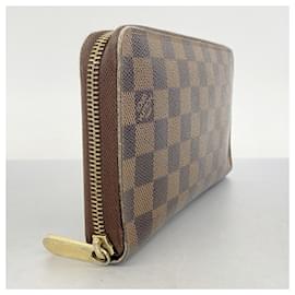 Louis Vuitton-Louis Vuitton Damier Zippy Organizer Long Wallet-Damier ebene