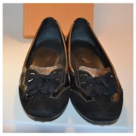 Tod's-ballet flats-Black