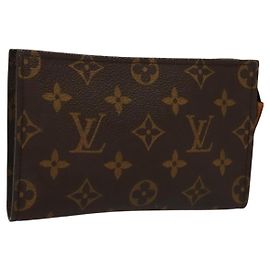 LOUIS VUITTON Monogram Bucket PM Accessory Pouch LV Auth SW1059 Monogram
