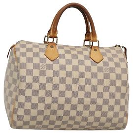 LOUIS VUITTON Sac à main Speedy 30 Damier Azur N41533 LV Auth 129882 Autre