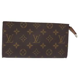 LOUIS VUITTON Bolsa de Accesorios Monogram Bucket GM Auth SW1045 Monograma