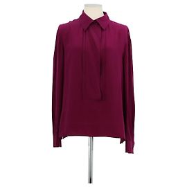 Prada Seidenbluse Lila