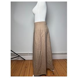 Givenchy-Vintage Givenchy Wool Skirt M Brown-Brown
