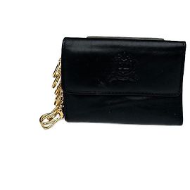 Vintage Dior Leather Key Holder black Black
