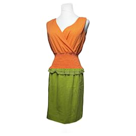 Givenchy-Vintage Givenchy Dress Orange M-Orange