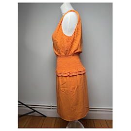 Givenchy-Vintage Givenchy Dress Orange M-Orange
