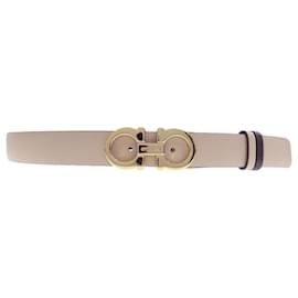 Salvatore Ferragamo-Salvatore Ferragamo Gancini Leather Belt-Other