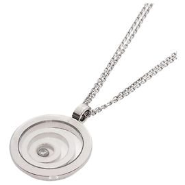 Colar Chopard Happy Spirit com diamantes em duas fileiras Outro