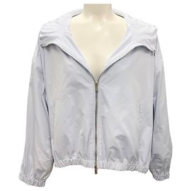 Peserico Atmosphere Blue Technical Taffeta Jacket Blue