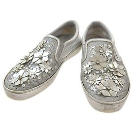 Baskets Slip-On Dior Argent 39 Argenté