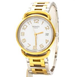 Orologio Pullman Hermès. D'oro