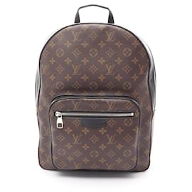 Louis Vuitton-Louis Vuitton Josh Rucksack-Brown,Black,Monogram