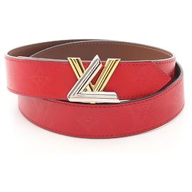 Cinturón Santur Twist Louis Vuitton Roja
