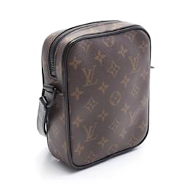 Louis Vuitton-Louis Vuitton Christopher Wearable Wallet Shoulder Bag-Brown,Black,Monogram