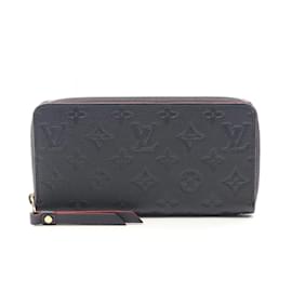 Louis Vuitton-Louis Vuitton Zippy Wallet-Red,Navy blue