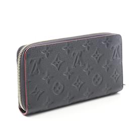 Louis Vuitton-Louis Vuitton Zippy Wallet-Red,Navy blue
