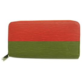 Louis Vuitton-Louis Vuitton Epi Zippy Wallet in Rouge-Red