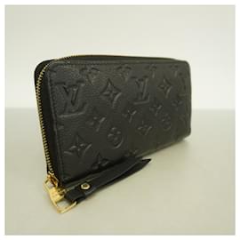 Louis Vuitton-Louis Vuitton Monogram Empreinte Zippy Wallet-Black
