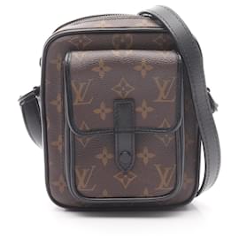 Louis Vuitton-Louis Vuitton Christopher Wearable Wallet Shoulder Bag-Brown,Black,Monogram