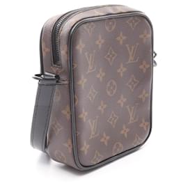 Louis Vuitton-Louis Vuitton Christopher Wearable Wallet Shoulder Bag-Brown,Black,Monogram