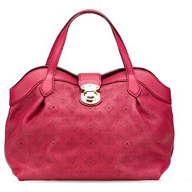 Louis Vuitton Red Monogram Mahina Cirrus PM Red