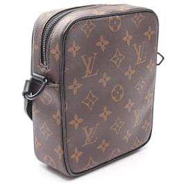 Louis Vuitton-Louis Vuitton Christopher Wearable Wallet Shoulder Bag-Brown,Black,Monogram