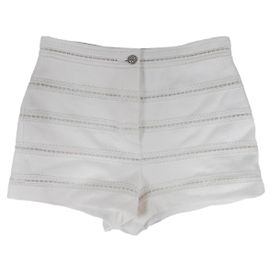 Chanel Shorts Weiß